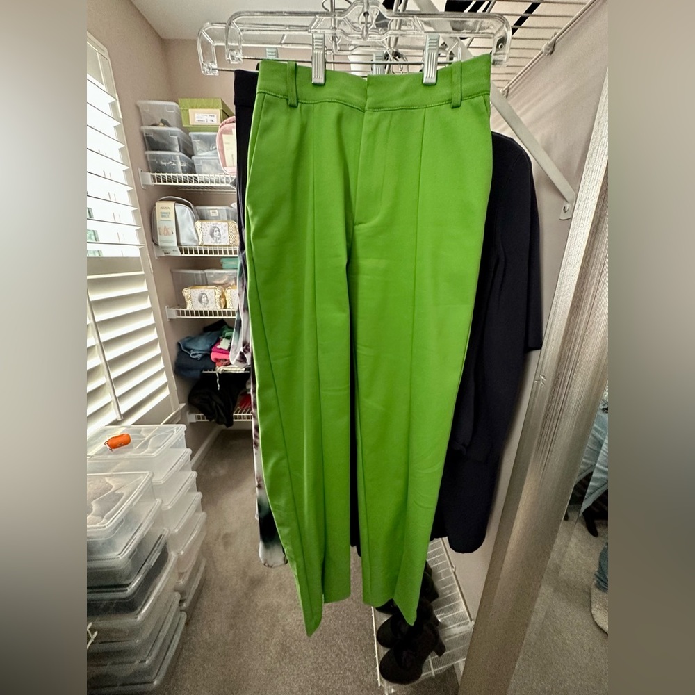 Beautiful pants.Apple green latest shade.